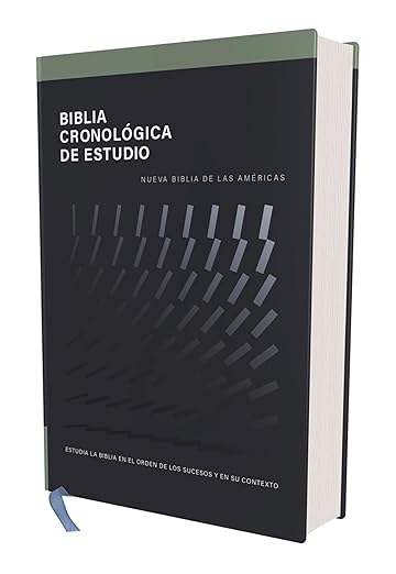 NBLA, Biblia Cronológica de Estudio, Tapa Dura, Interior a Cuatro Colores