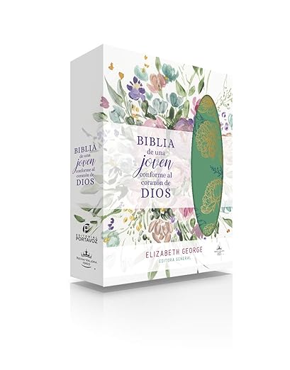 Biblia de una joven conforme al corazon de Dios- Piel, Verde