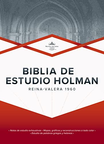 Reina Valera 1960, Biblia de Estudio Holman, Tapa Dura (RVR 1960 Holman Study Bible, Black Hardcover) (Spanish Edition)